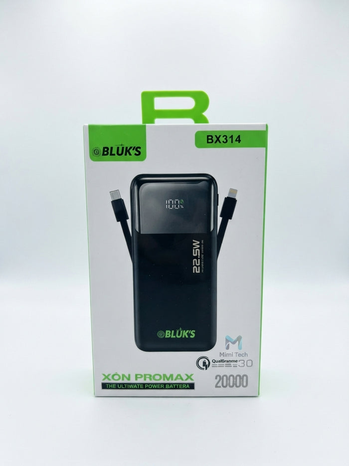 Bluk's Xon Promax 20000mAh Power Bank