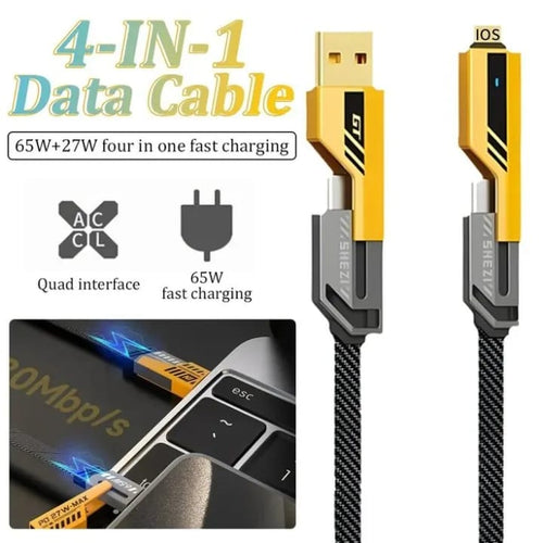 4-in-1 Fast Charging Data Cable